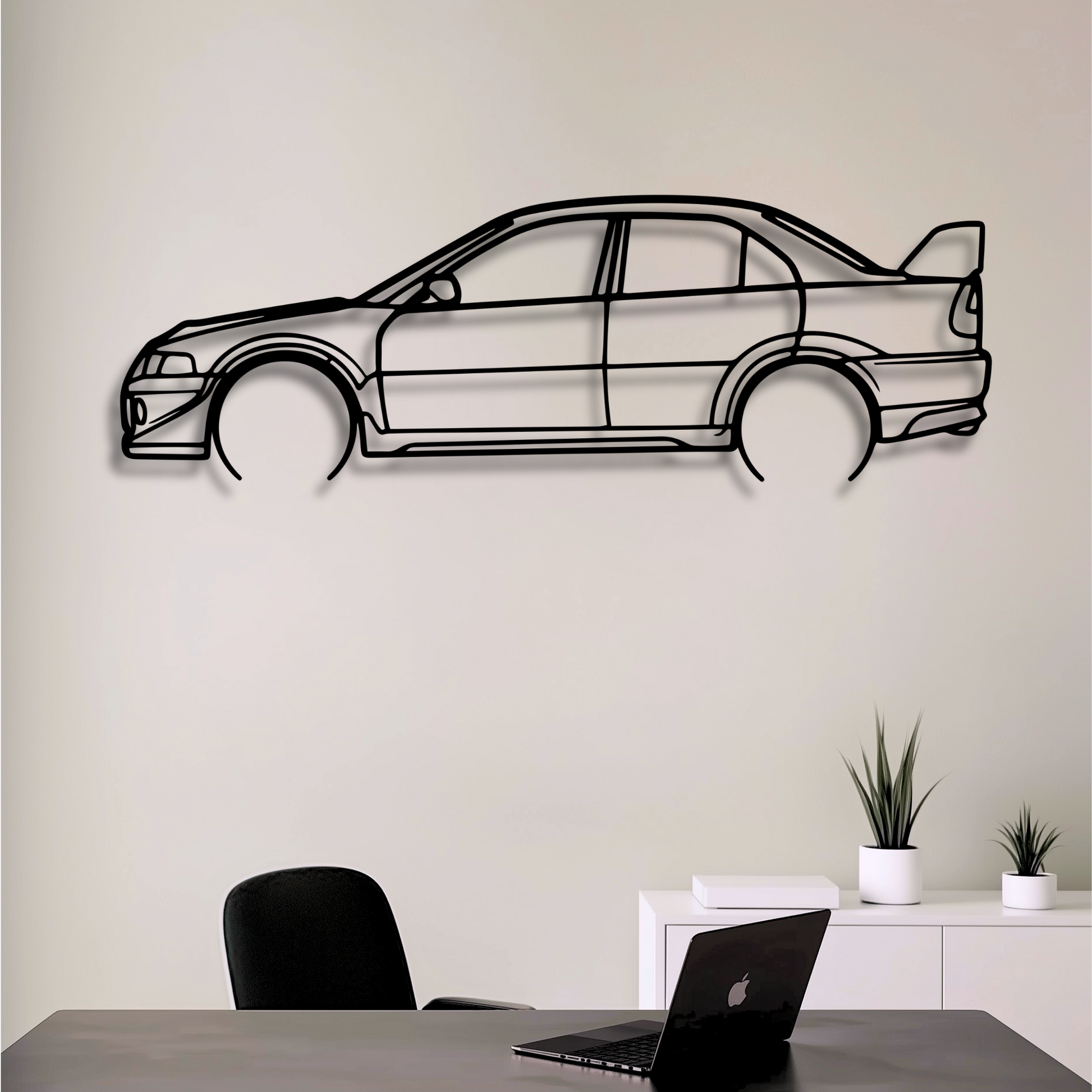 Decor metalic Mitsubishi Lancer Evolution 6