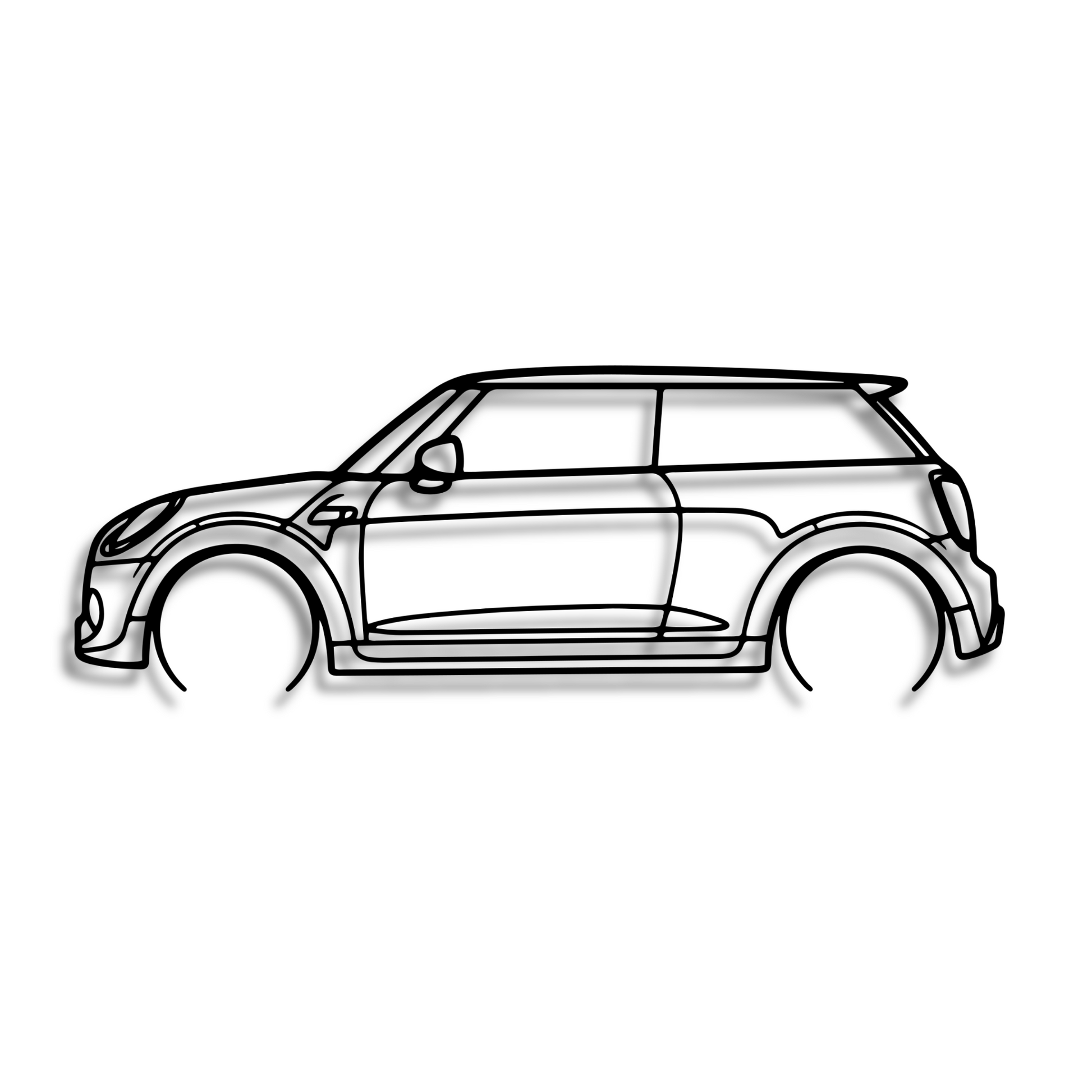 Decor metalic Mini Cooper Works 2019