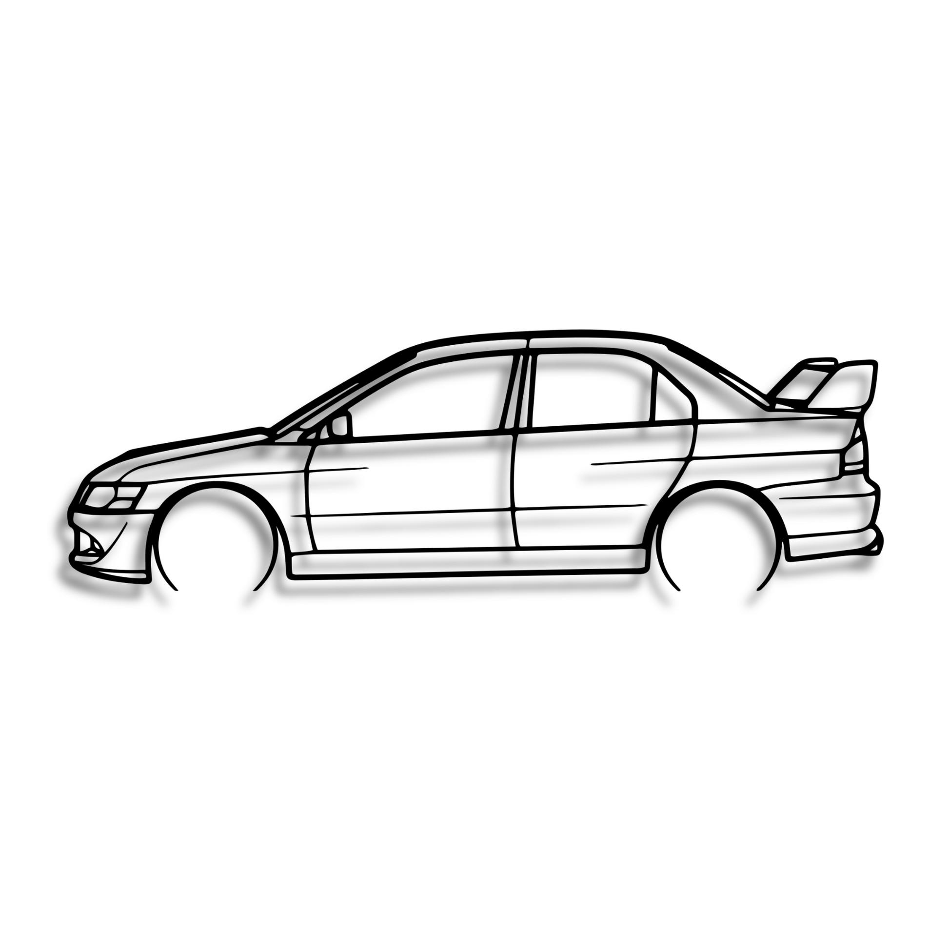 Decor metalic Mitsubishi Lancer Evolution 7