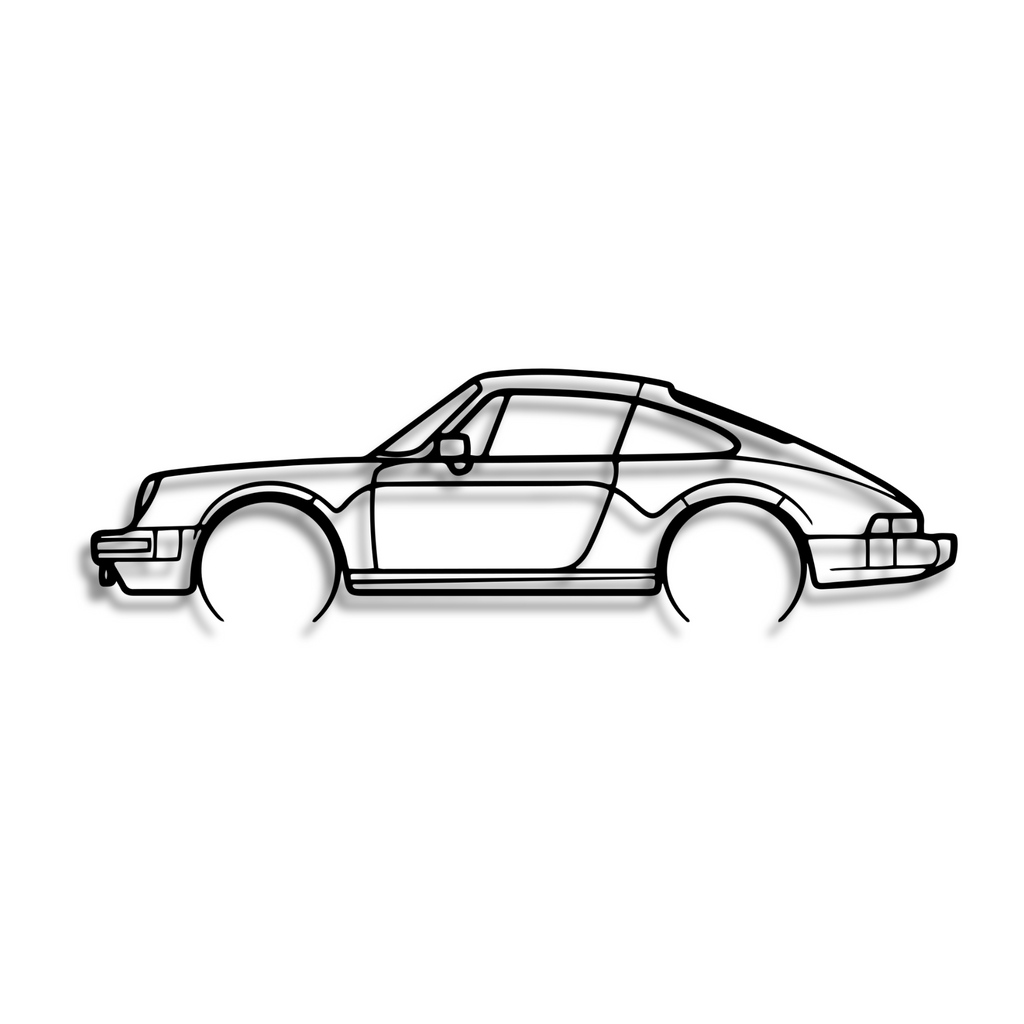 Decor metalic Porsche 911 '83