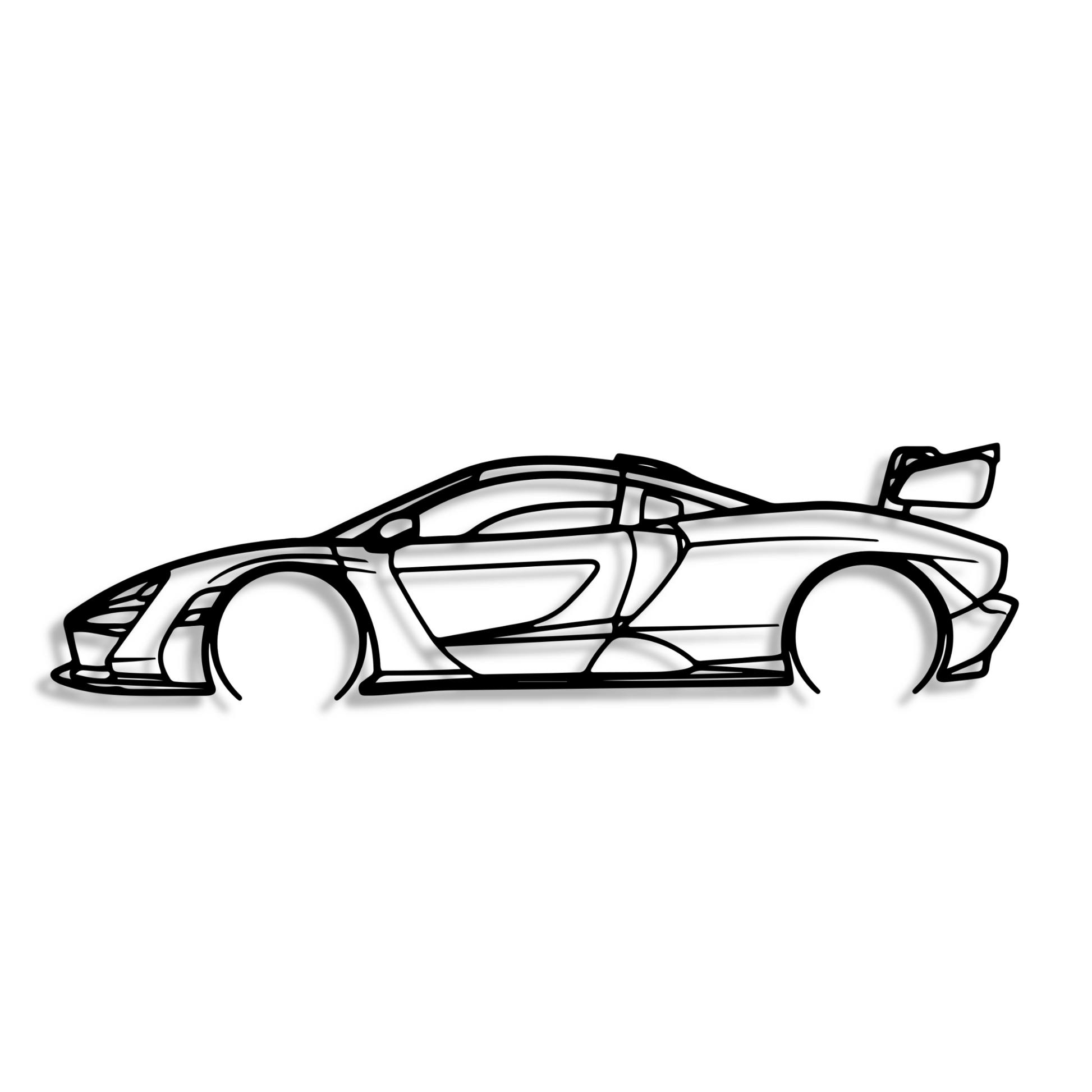 Decor metalic Mclaren Senna