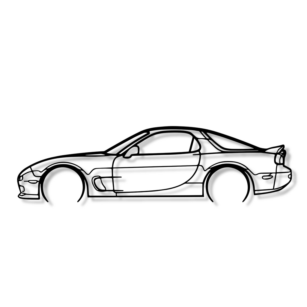 Decor metalic Mazda RX7