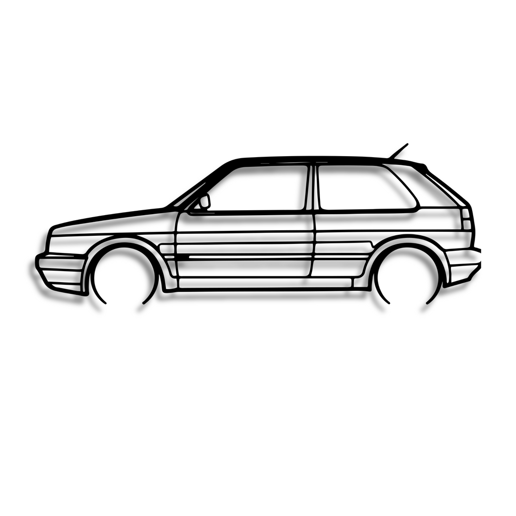 Decor metalic Volkswagen Golf 3 GTI mk2