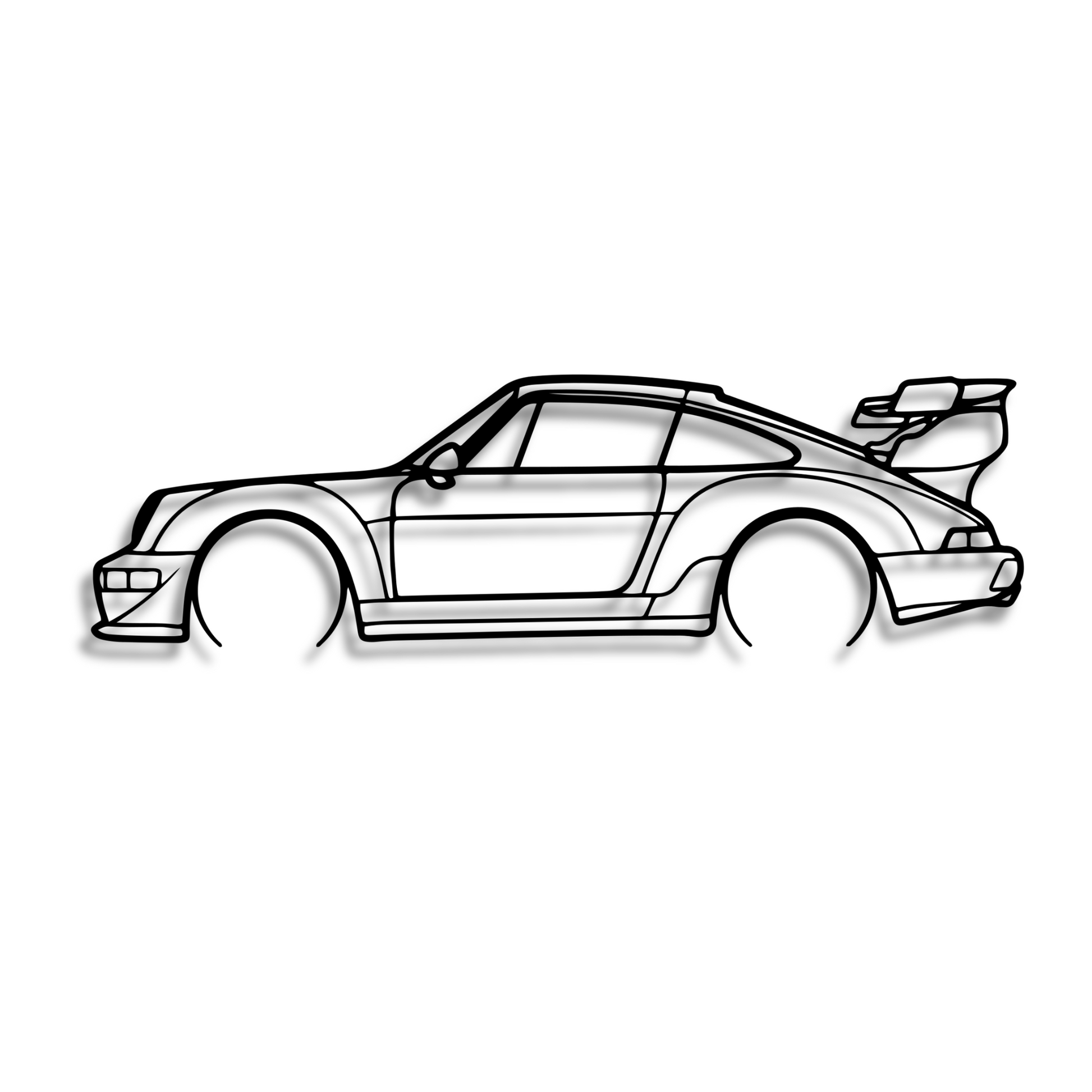 Decor metalic Porsche 911 Carrera 964 RWB
