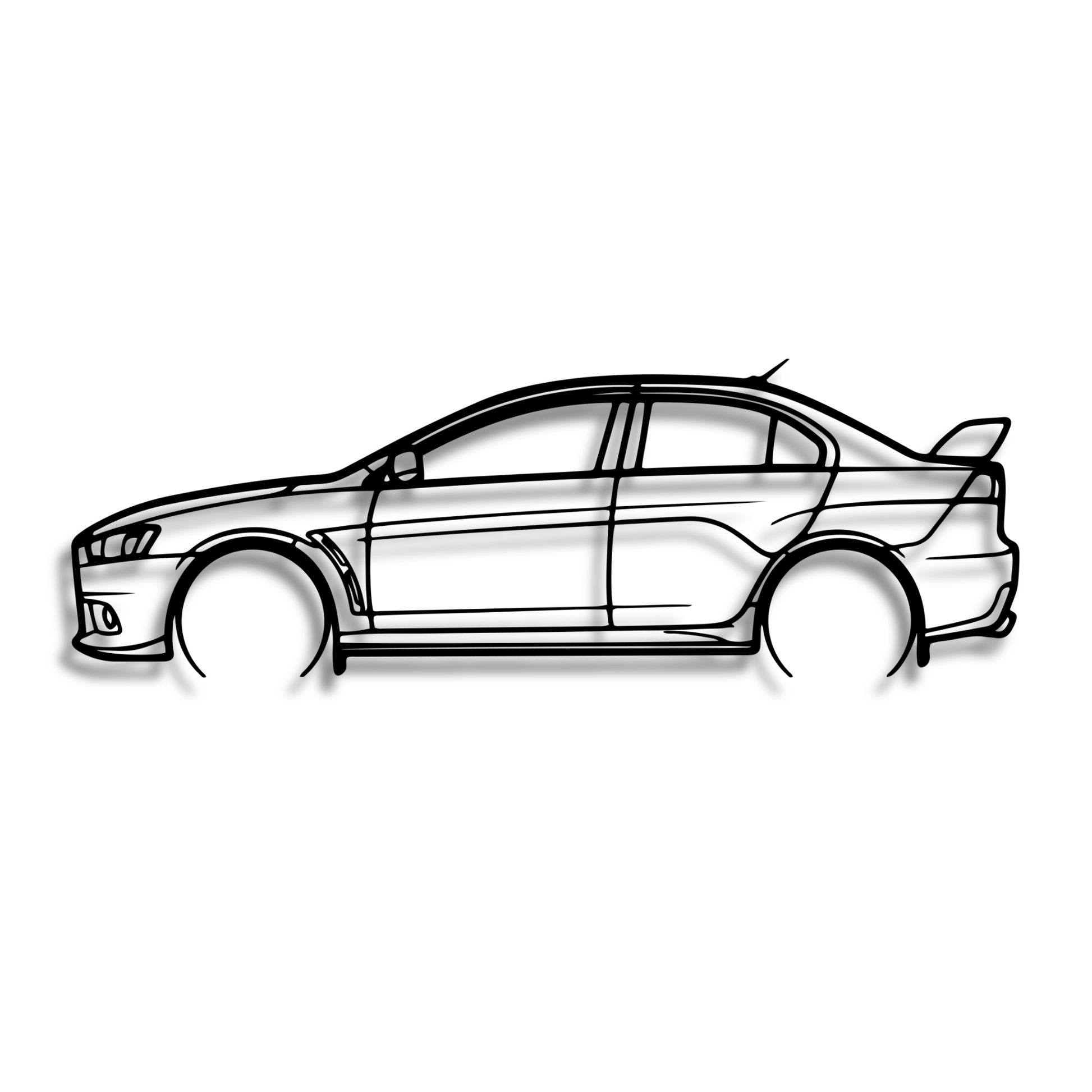 Decor metalic Mitsubishi Lancer Evolution 10