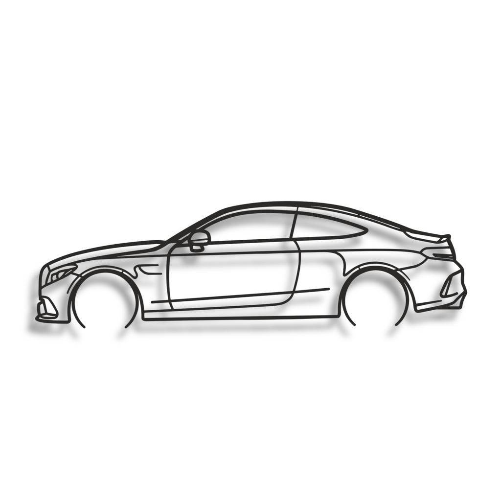 Decor metalic Mercedes C63 AMG