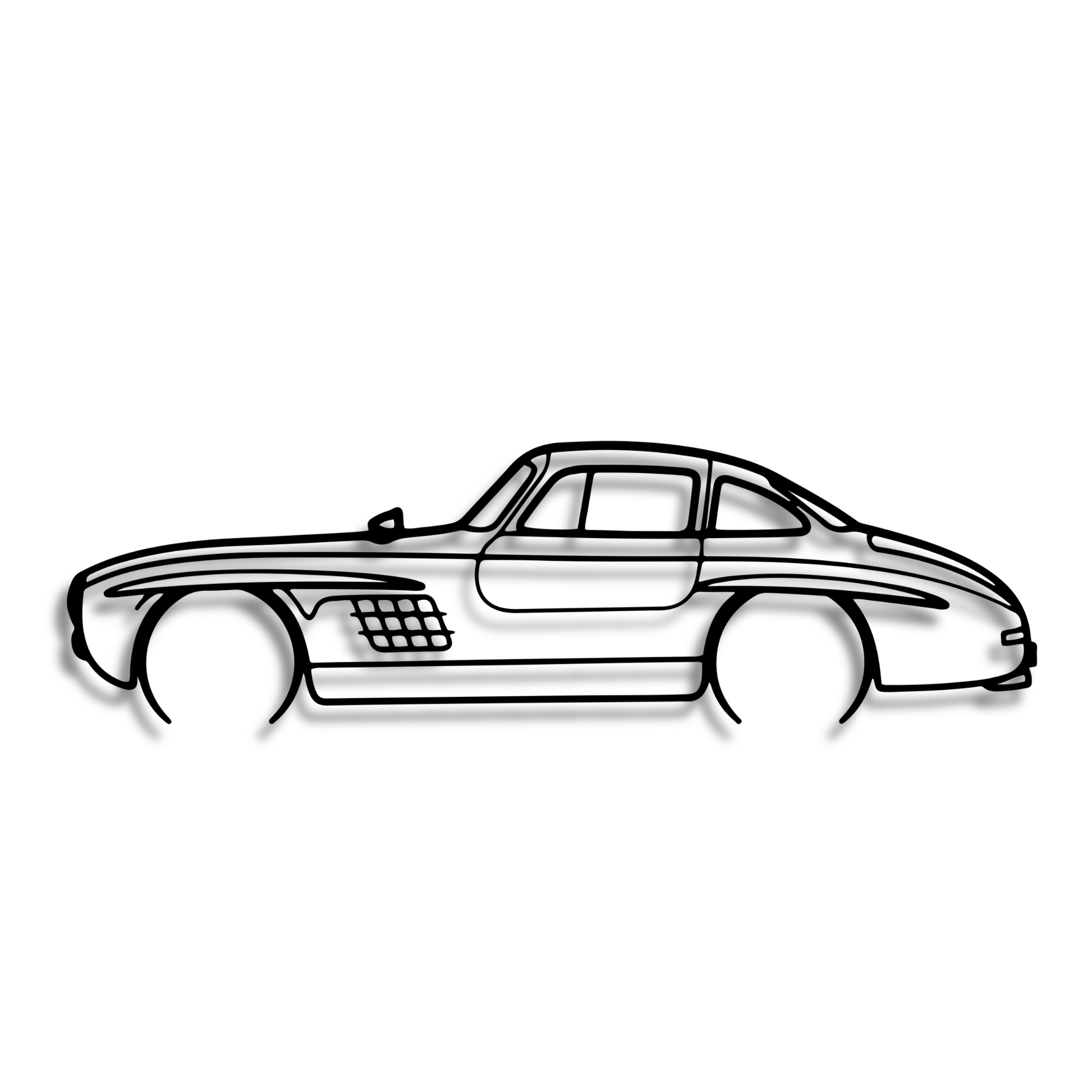 Decor metalic Mercedes 300 SL