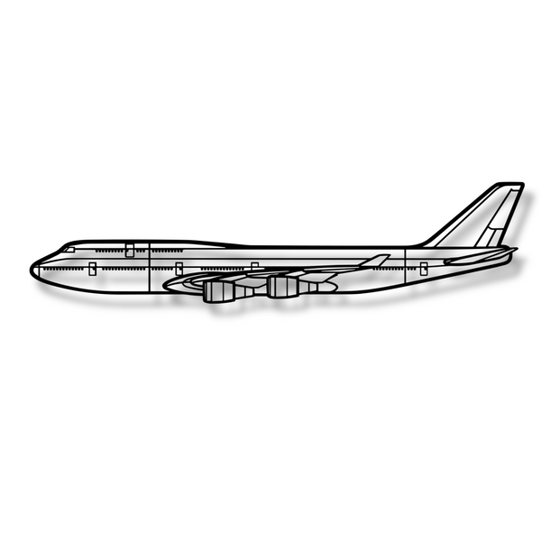 Decor metalic Boeing 747