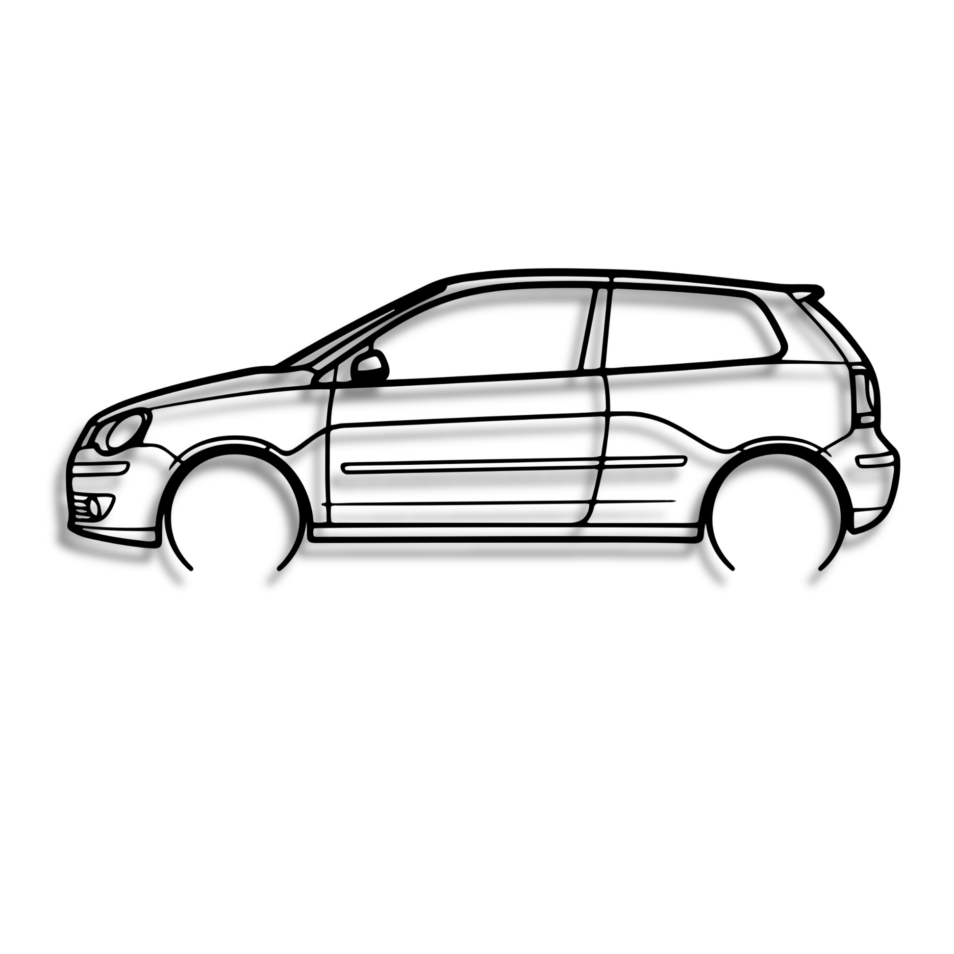 Decor metalic Volkswagen Polo GTI 2007