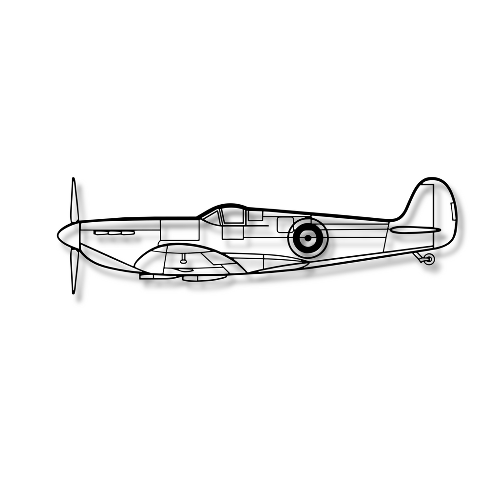 Decor metalic Spitfire Mk II