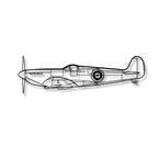 Decor metalic Spitfire Mk II