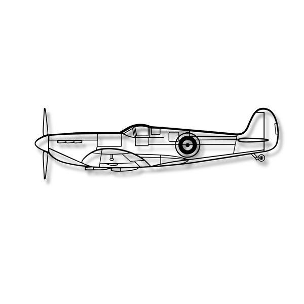 Decor metalic Spitfire Mk II
