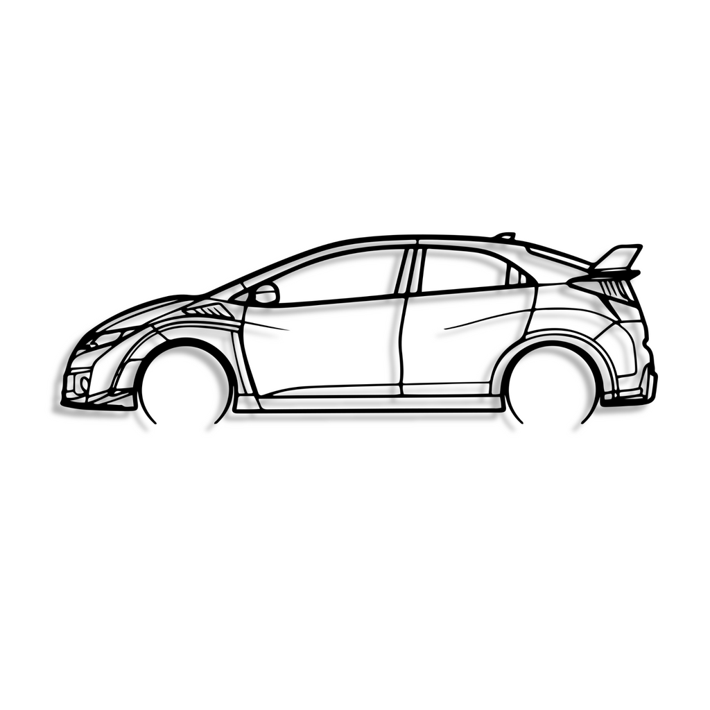 Decor metalic Honda Civic Type R 2017