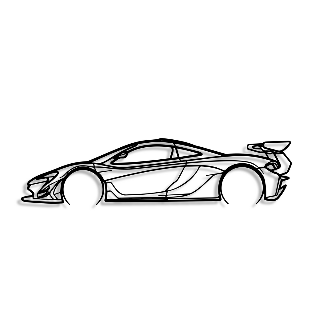 Decor metalic Mclaren P1 GTR 2022