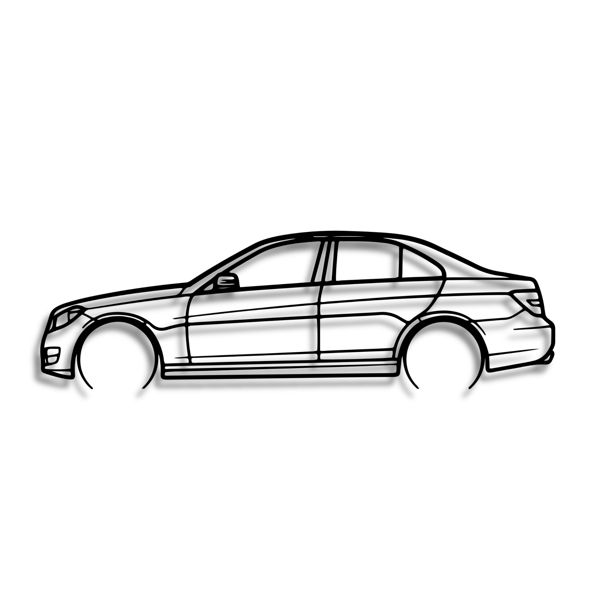 Decor metalic Mercedes C Class 2012 w204