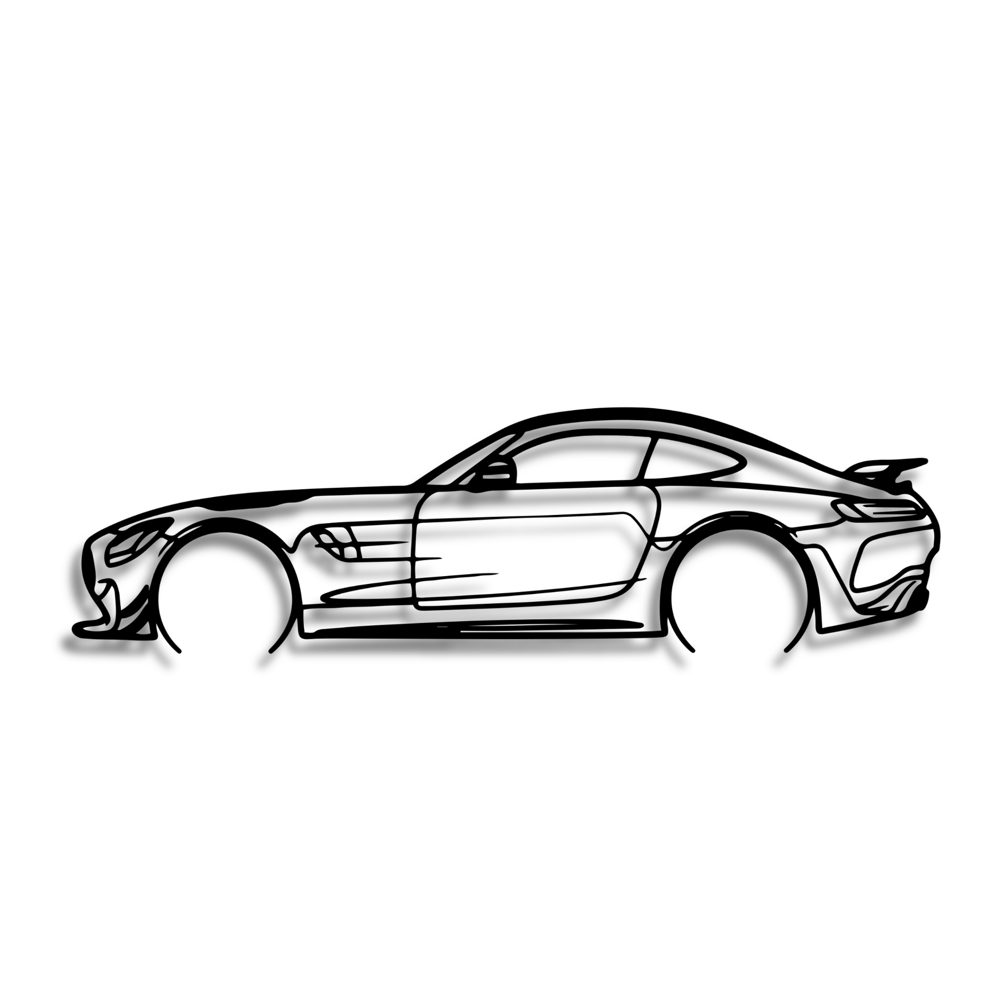 Decor metalic Mercedes GTR AMG 2022