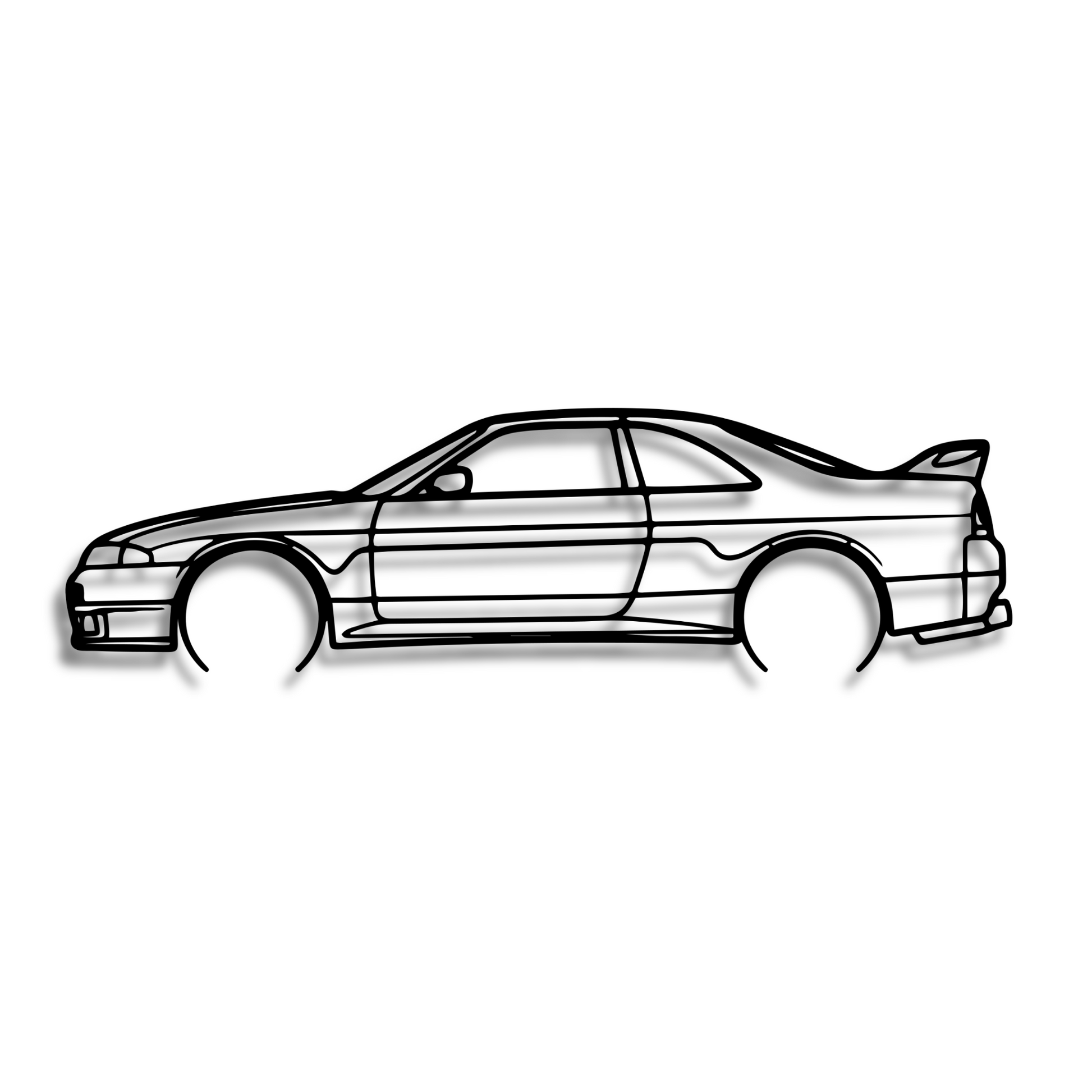 Decor metalic Nissan R33