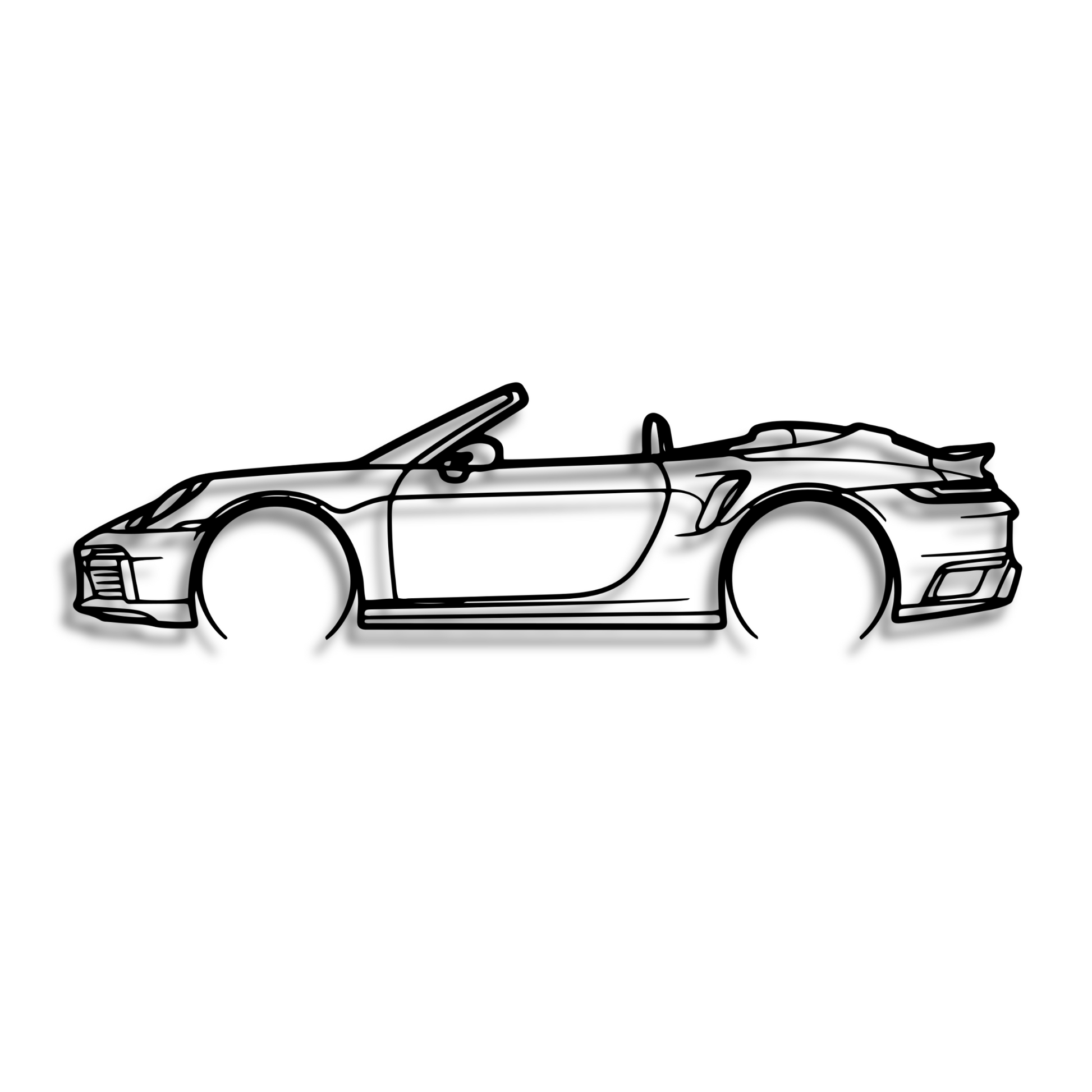 Decor metalic Porsche 911 Targa 2022