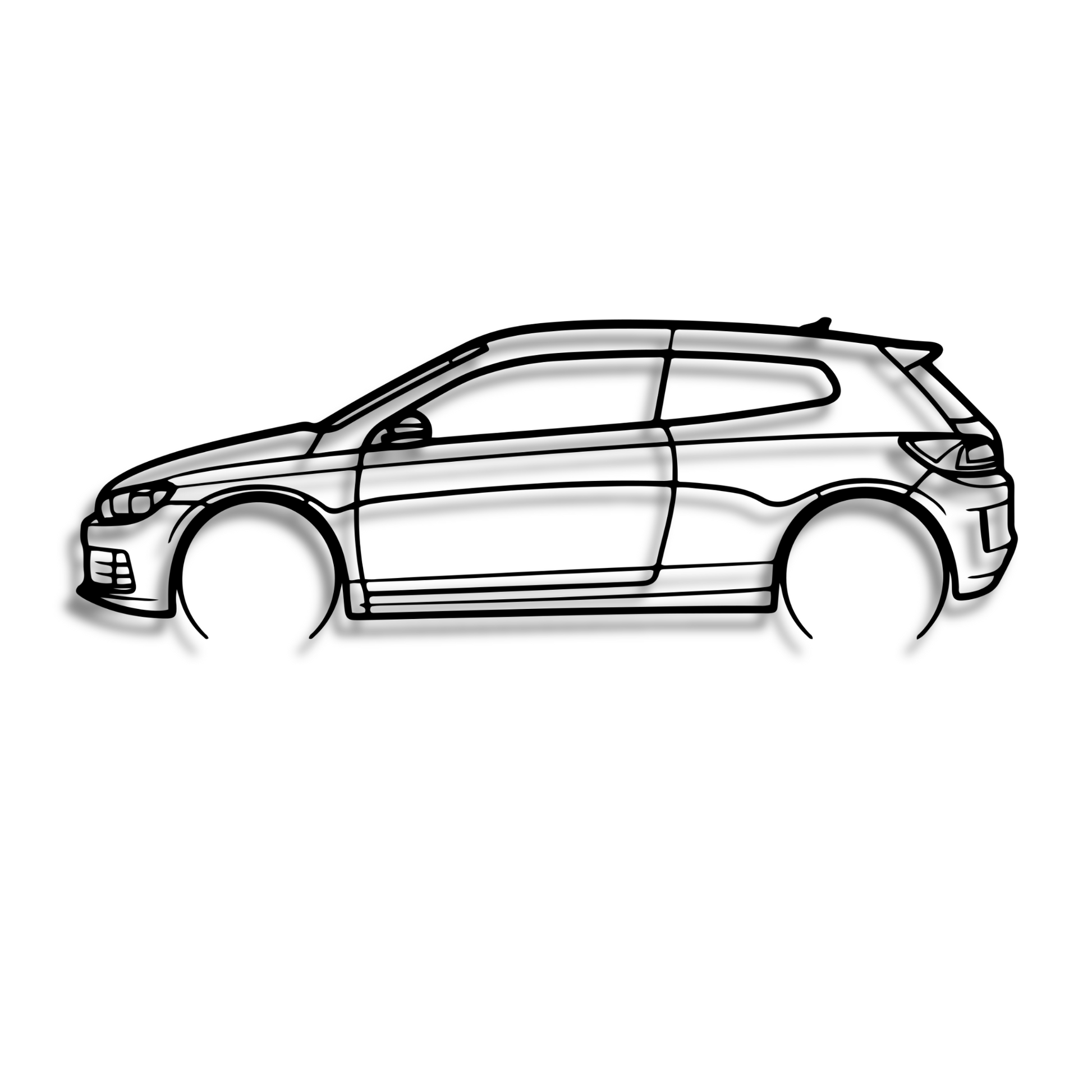 Decor metalic Volkswagen Scirocco 2016
