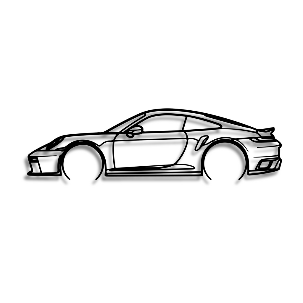 Decor metalic Porsche 911 992 Turbo S 2022