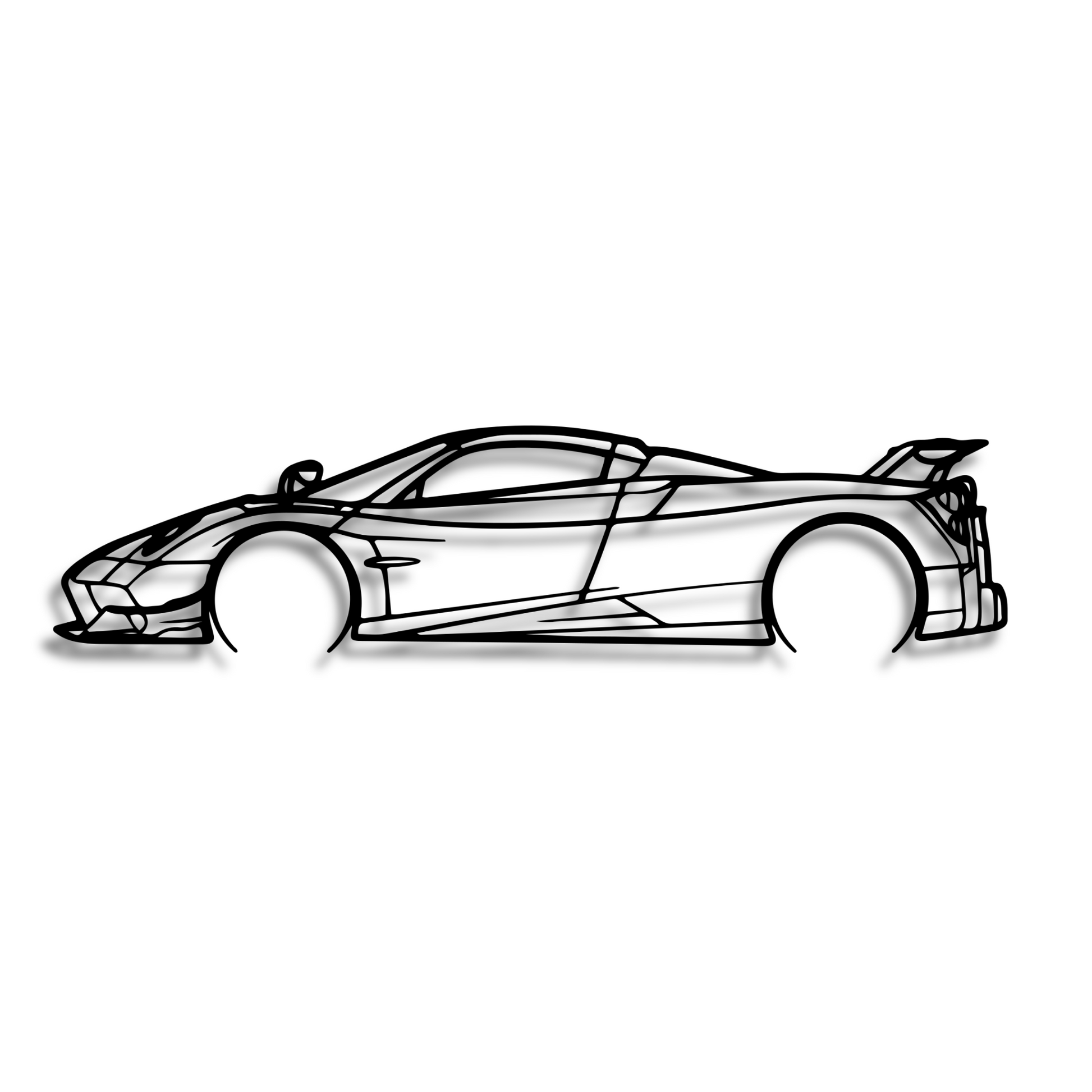 Decor metalic Pagani Huayra