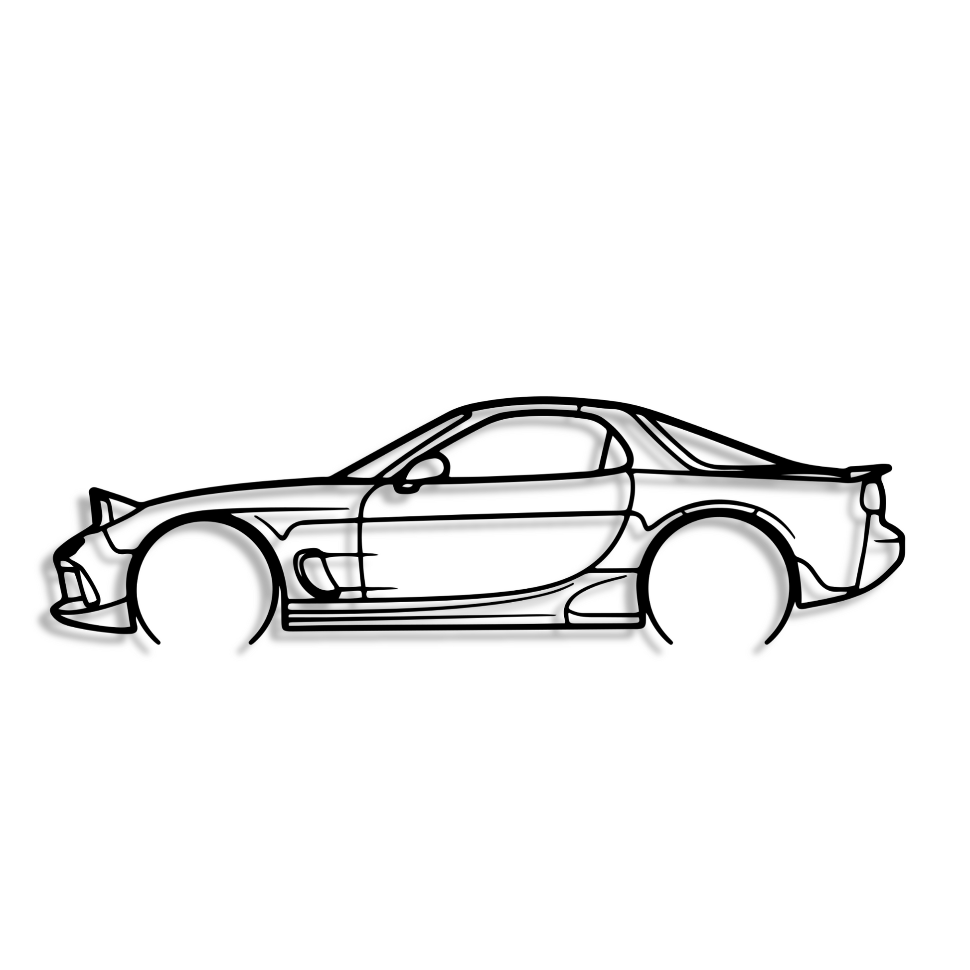 Decor metalic Mazda RX7 FC