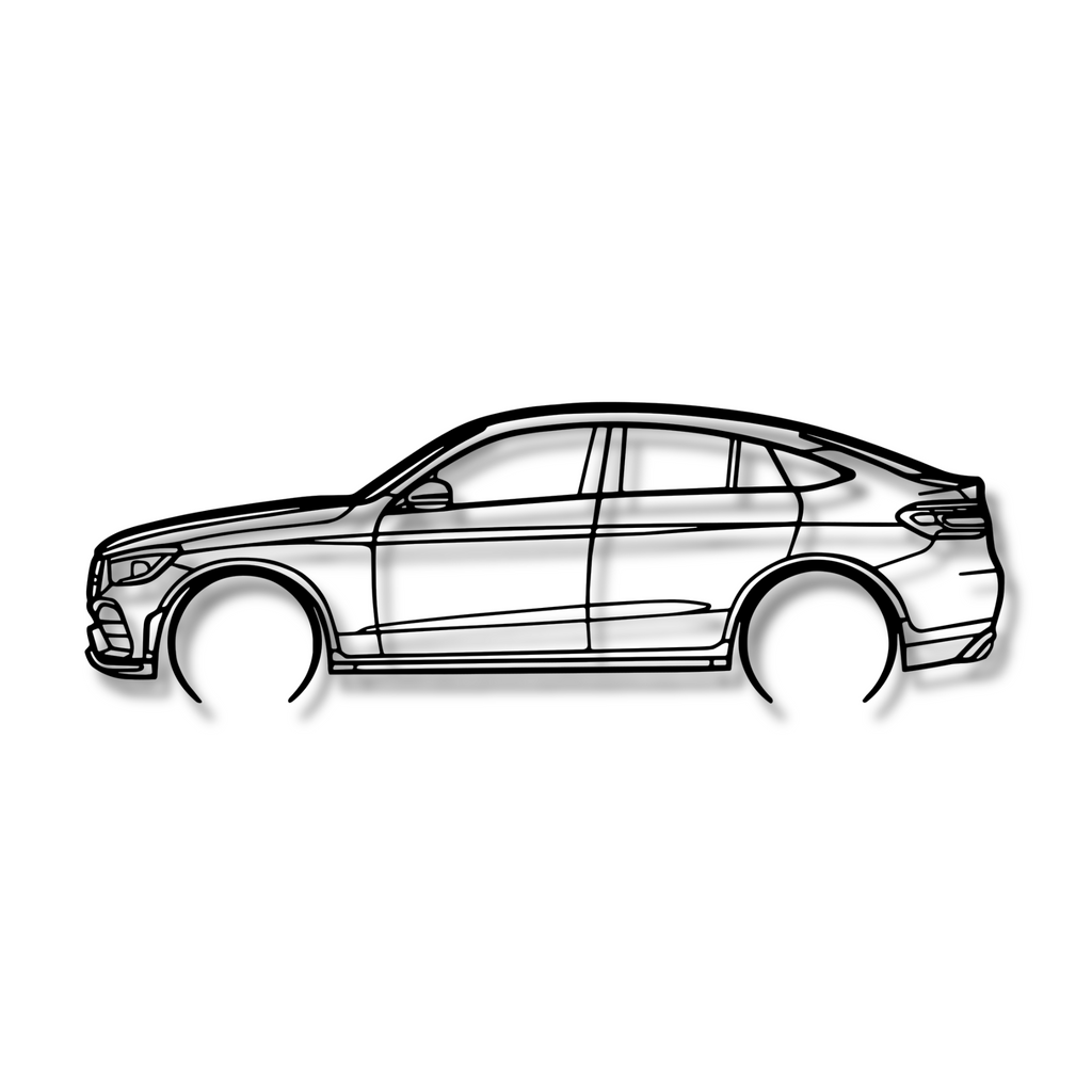 Decor metalic Mercedes GLC Coupe