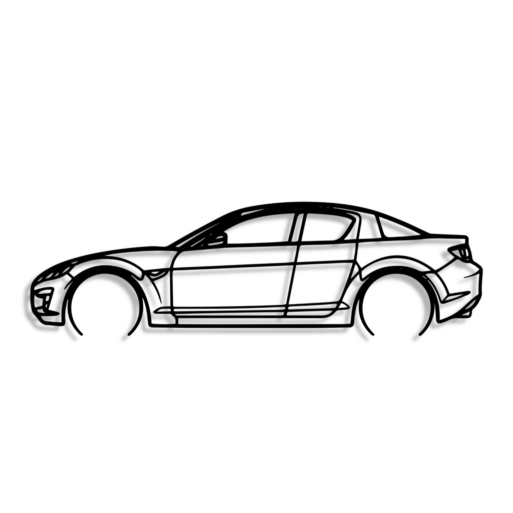 Decor metalic Mazda RX8