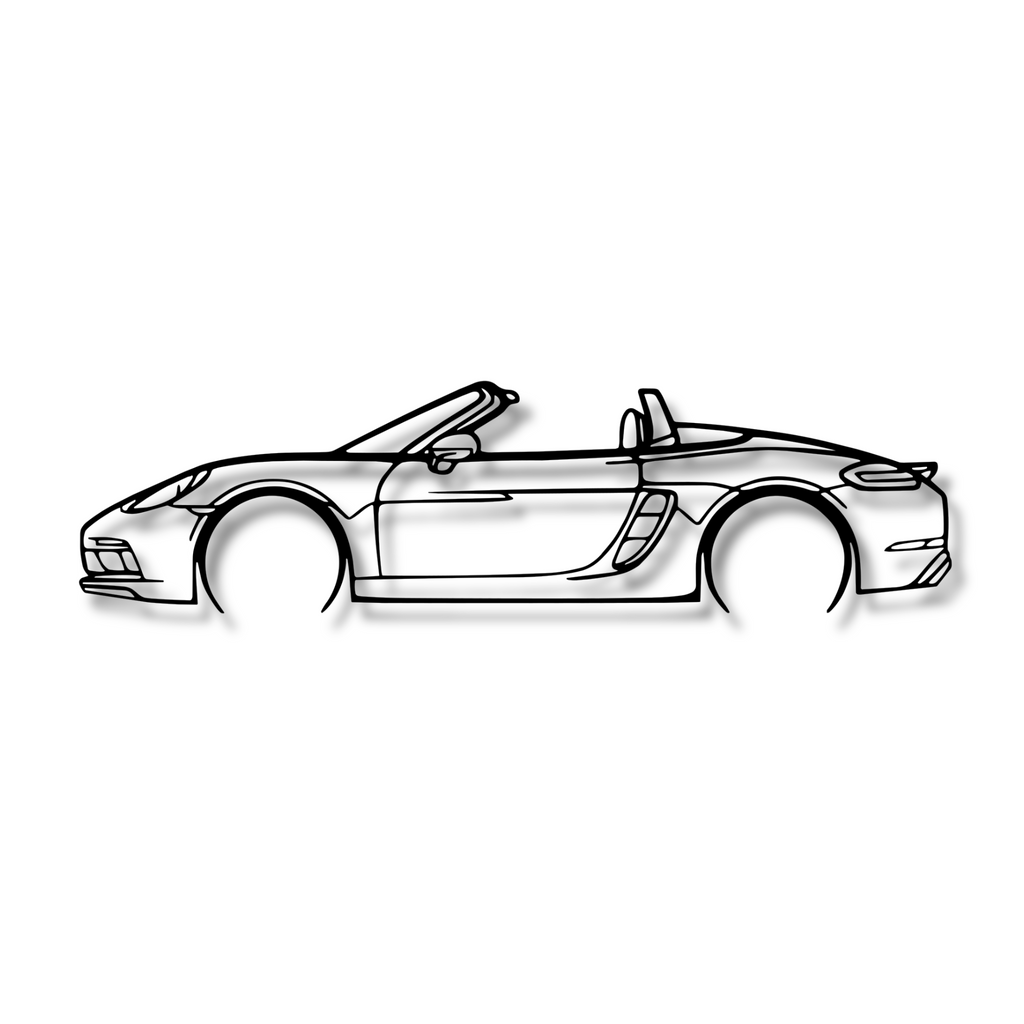 Decor metalic Porsche 718 Boxster GTS