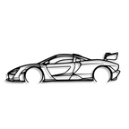 Decor metalic Mclaren Senna
