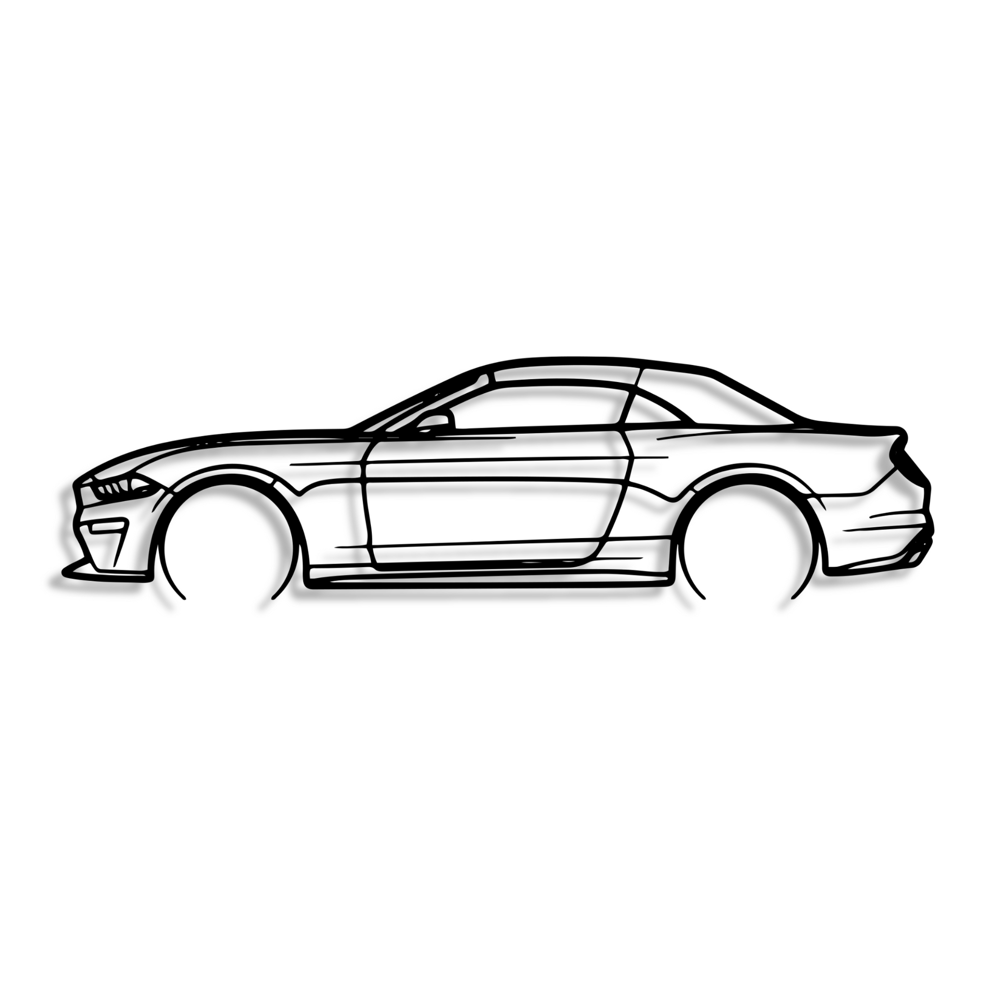 Decor metalic Ford Mustang
