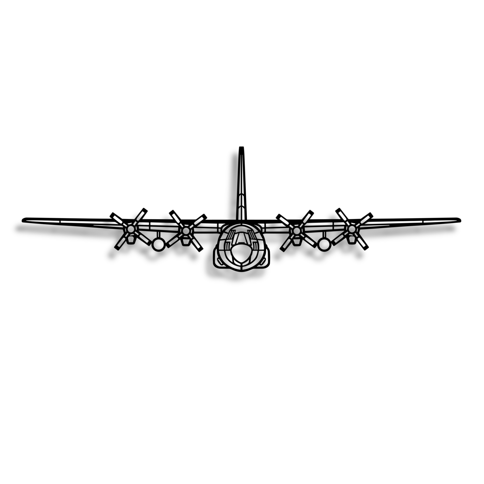 Decor metalic Lockheed C-130 Hercules