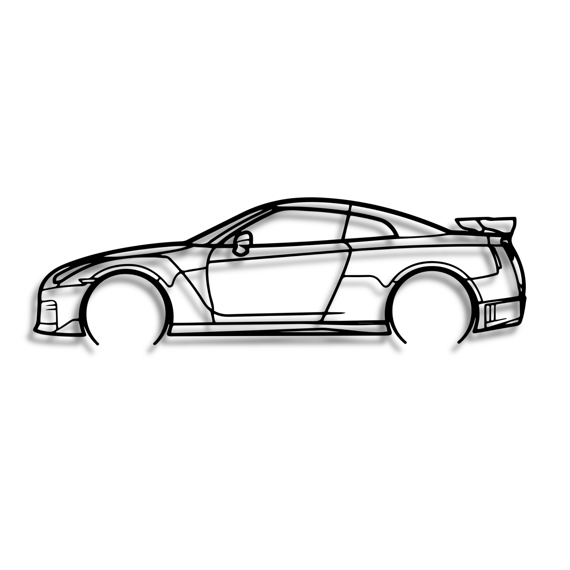 Decor metalic Nissan R35 GTR
