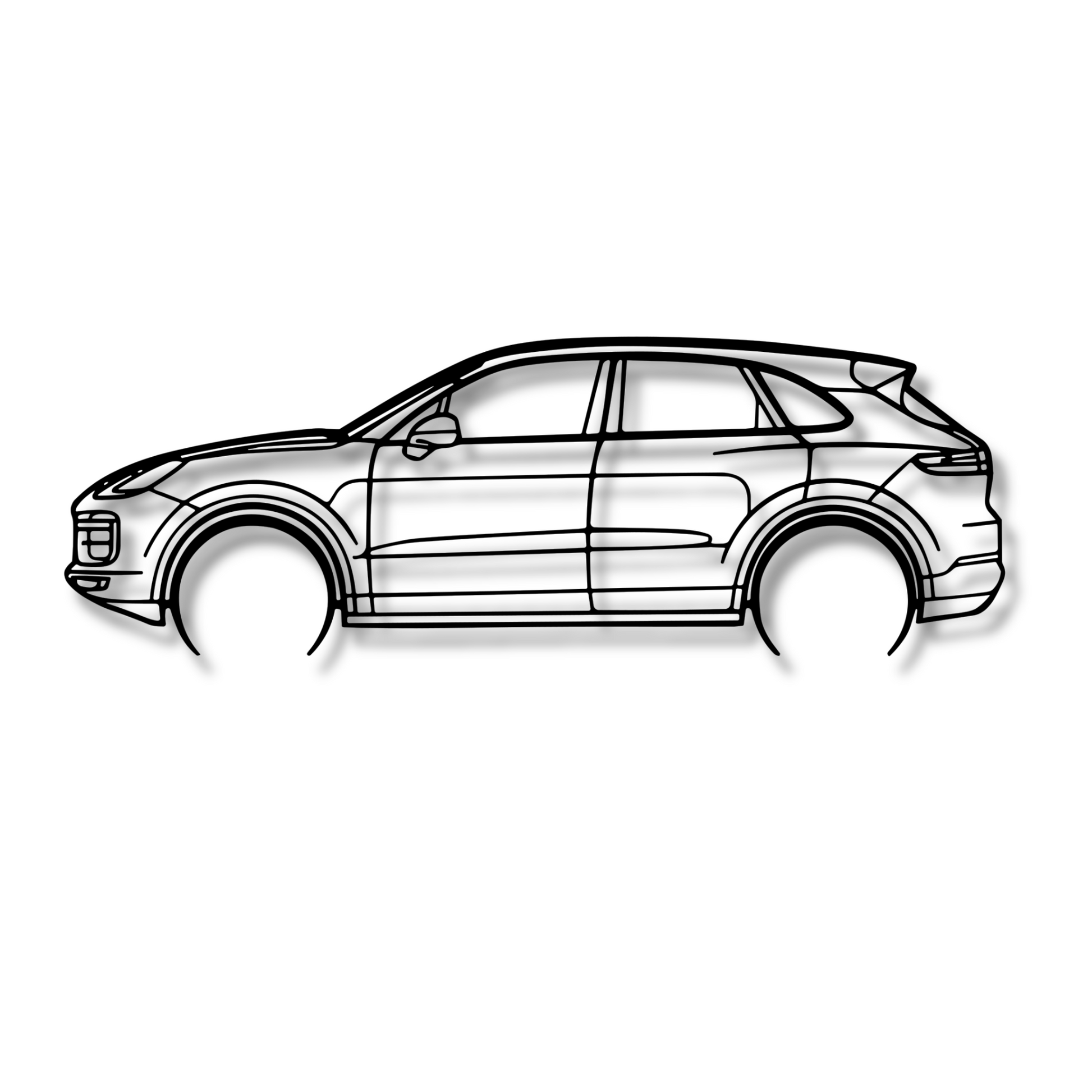 Decor metalic Porsche Cayenne Turbo