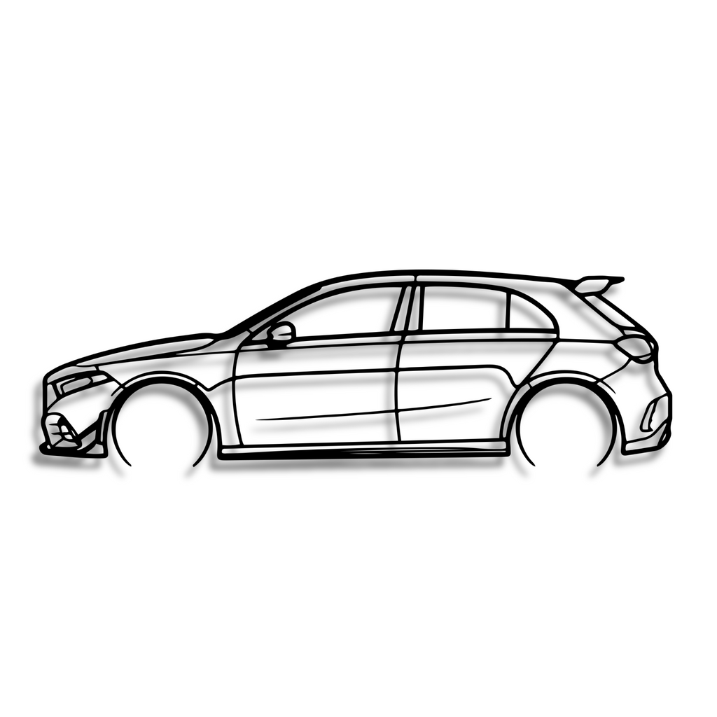 Decor metalic Mercedes A45 AMG