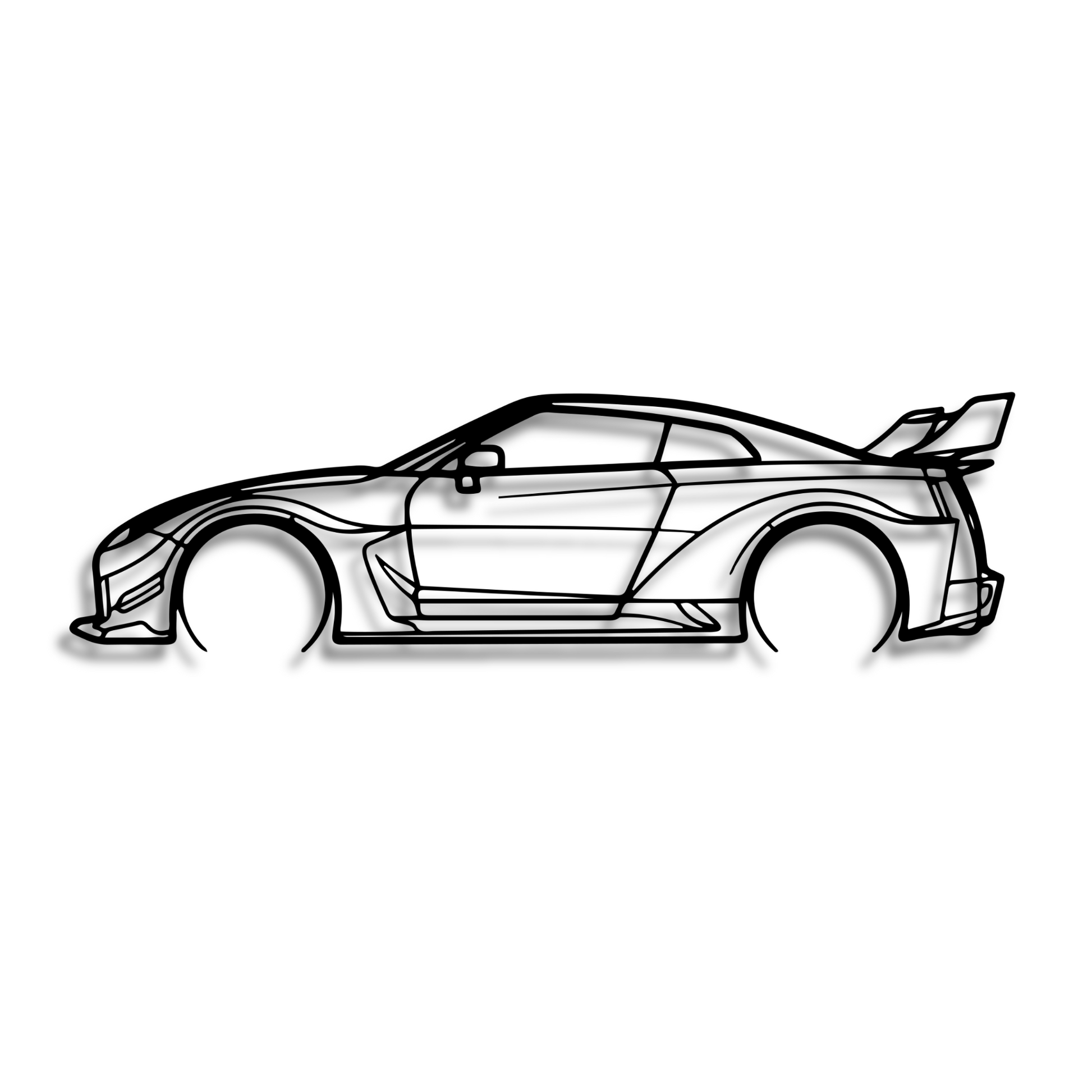Decor metalic Nissan R35 GTR Liberty Walk