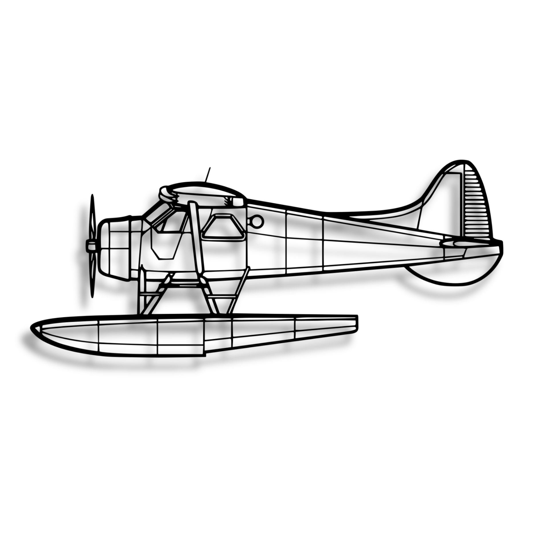 Decor metalic de Havilland Canada DHC-2 Beaver