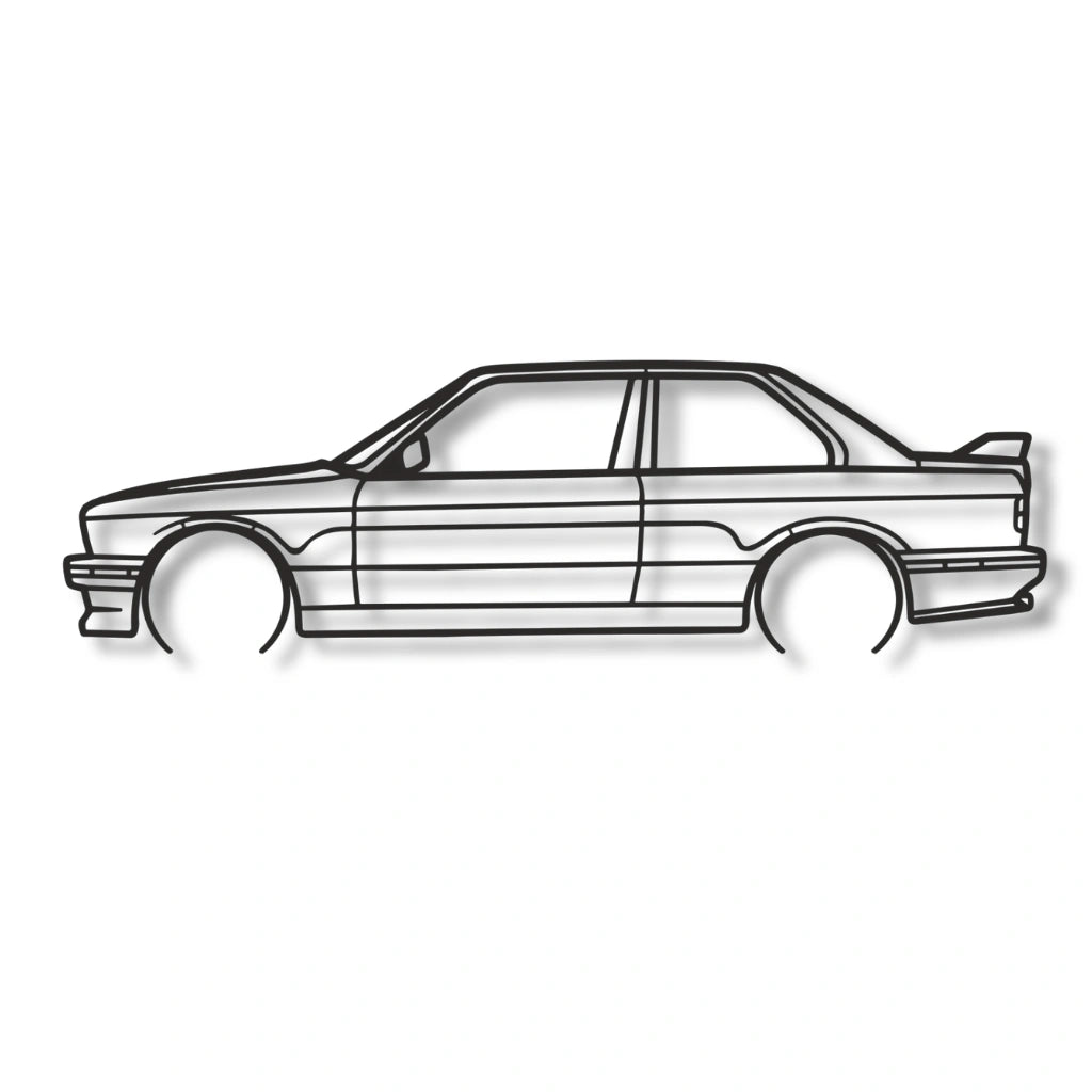 Decor metalic BMW Seria 3 E30