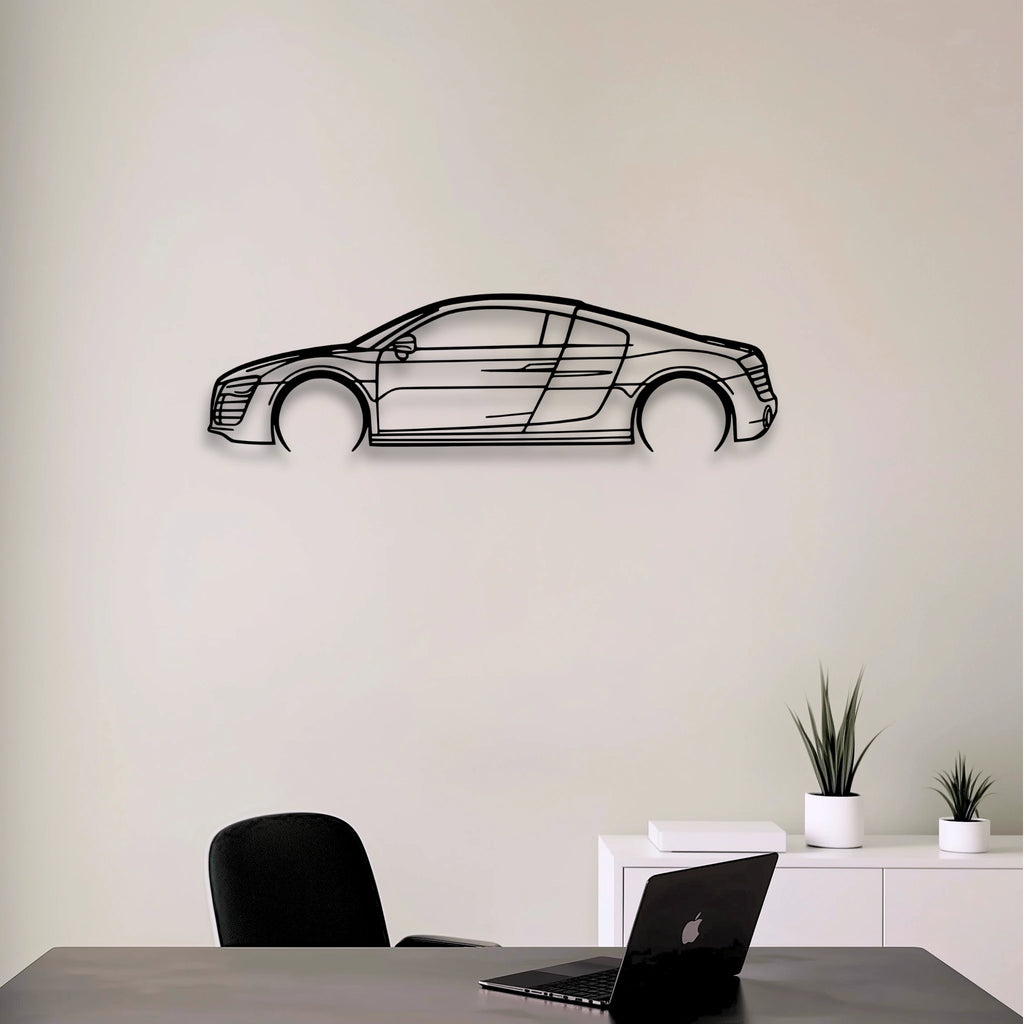Decor metalic Audi R8 v1