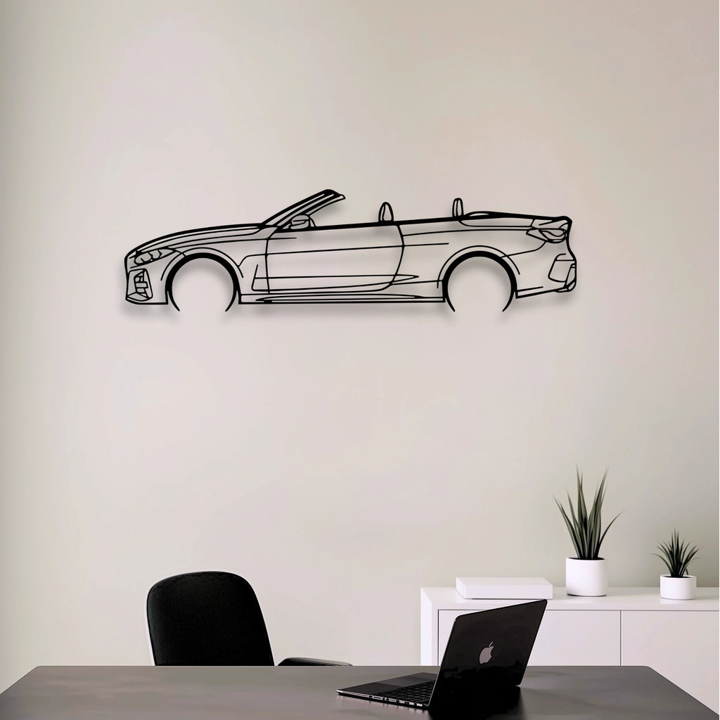 Decor metalic BMW M8 cabrio