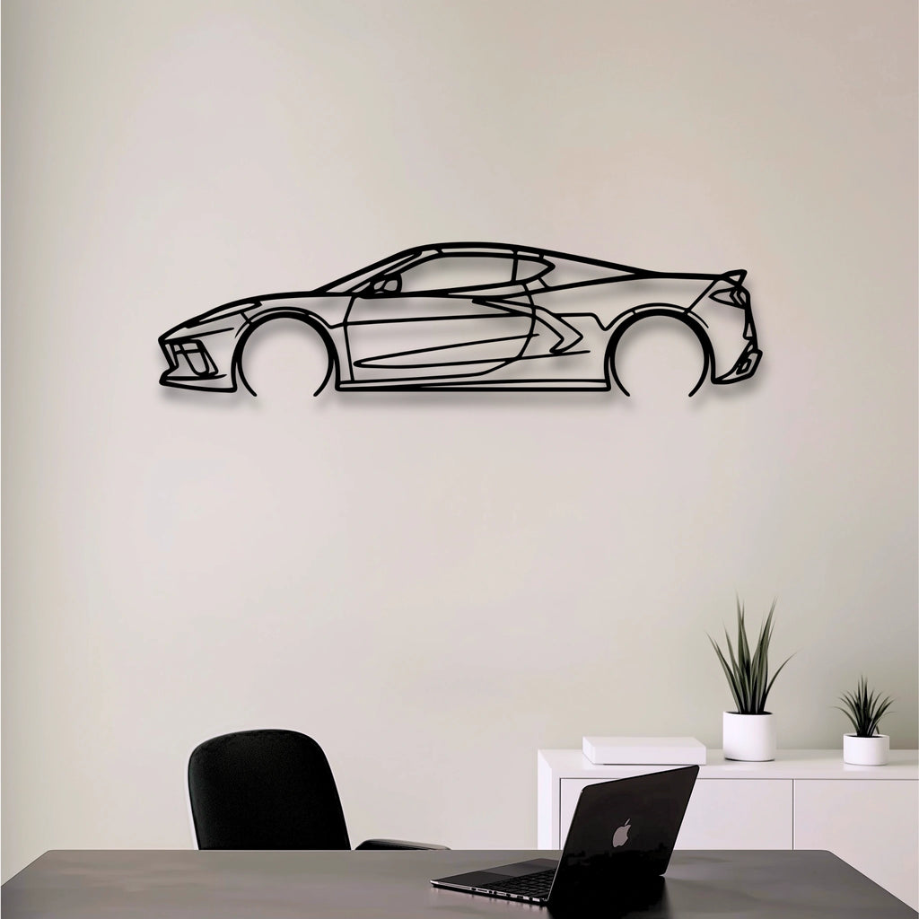 Decor metalic Chevrolet Corvette C8