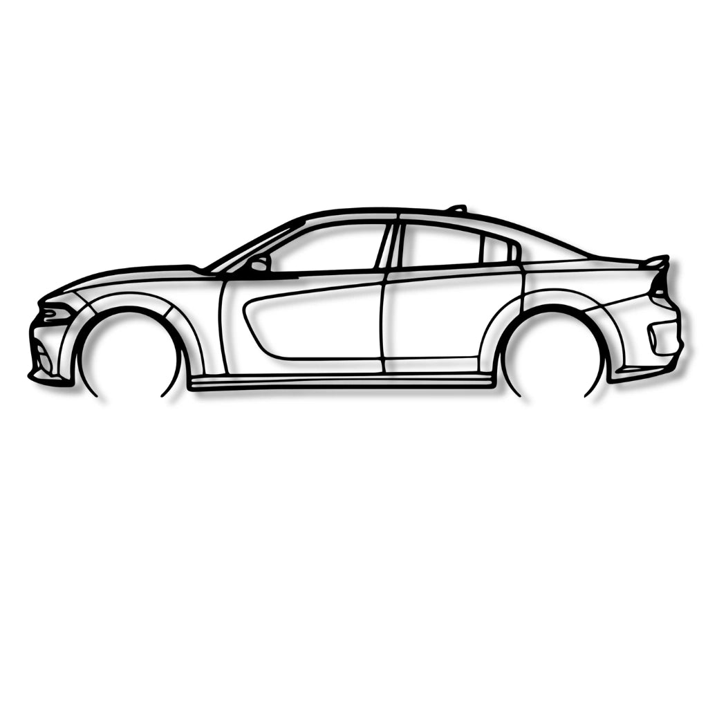 Decor metalic Dodge Charger Scat Pack