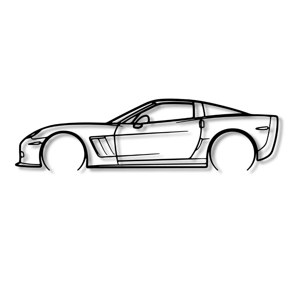 Decor metalic Chevrolet Corvette Grandsport