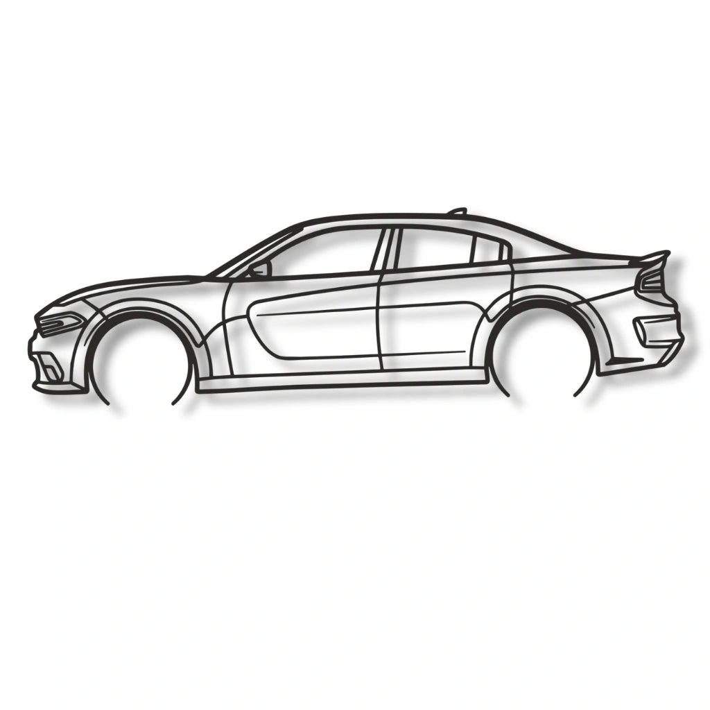 Decor metalic Dodge Charger LD SRT