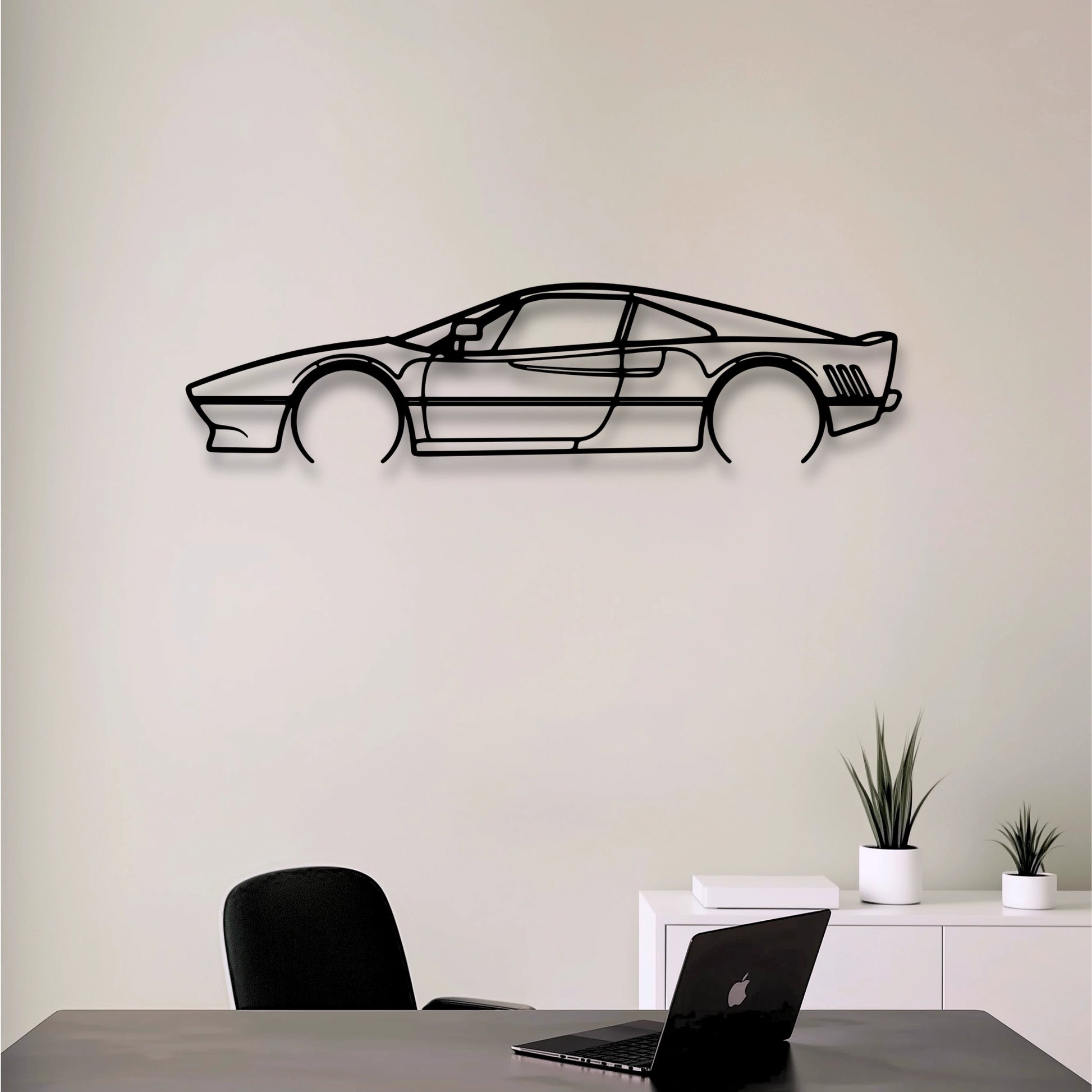 Decor metalic Ferrari 288 GTO