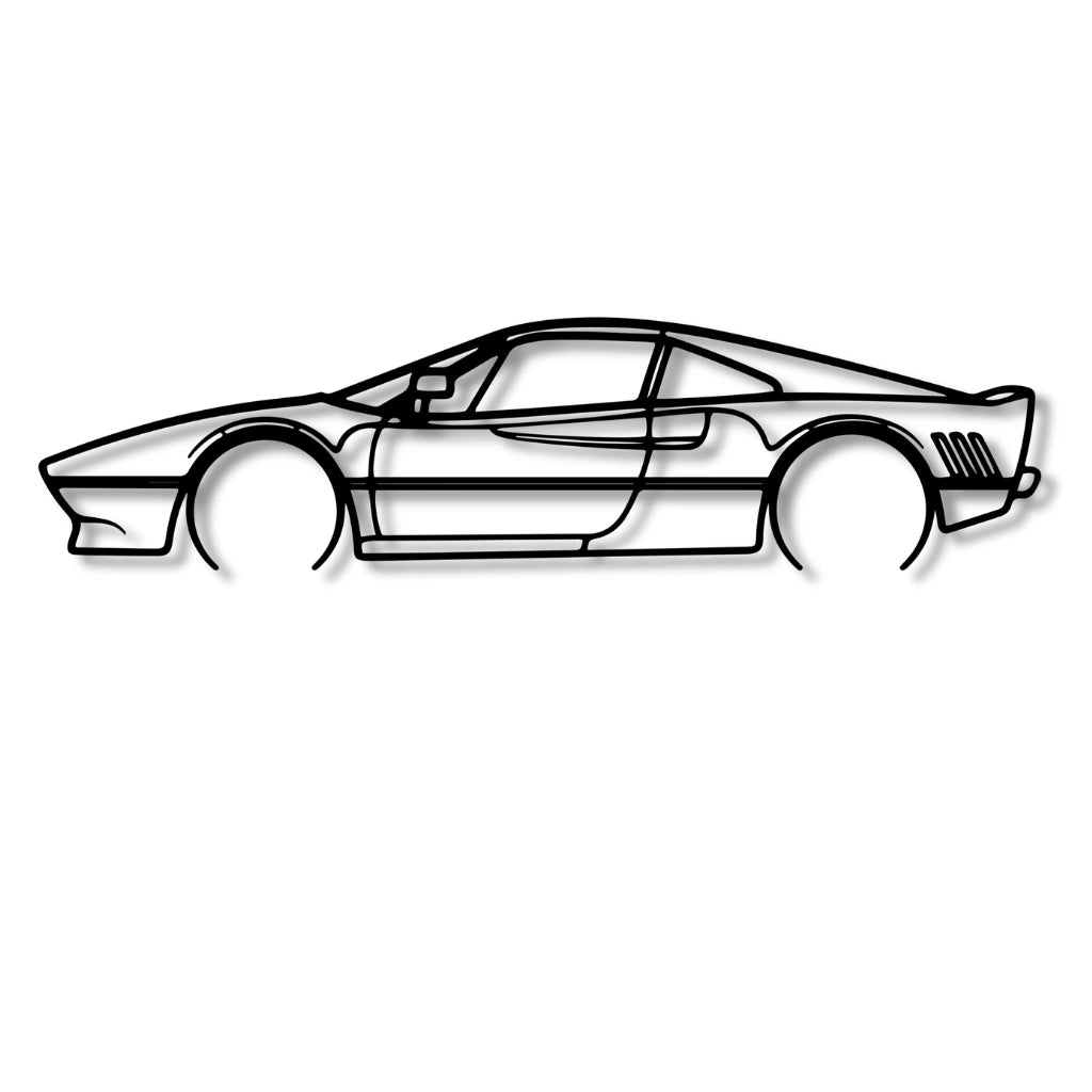 Decor metalic Ferrari 288 GTO