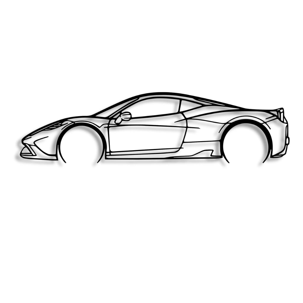 Decor metalic Ferrari 458 Speciale