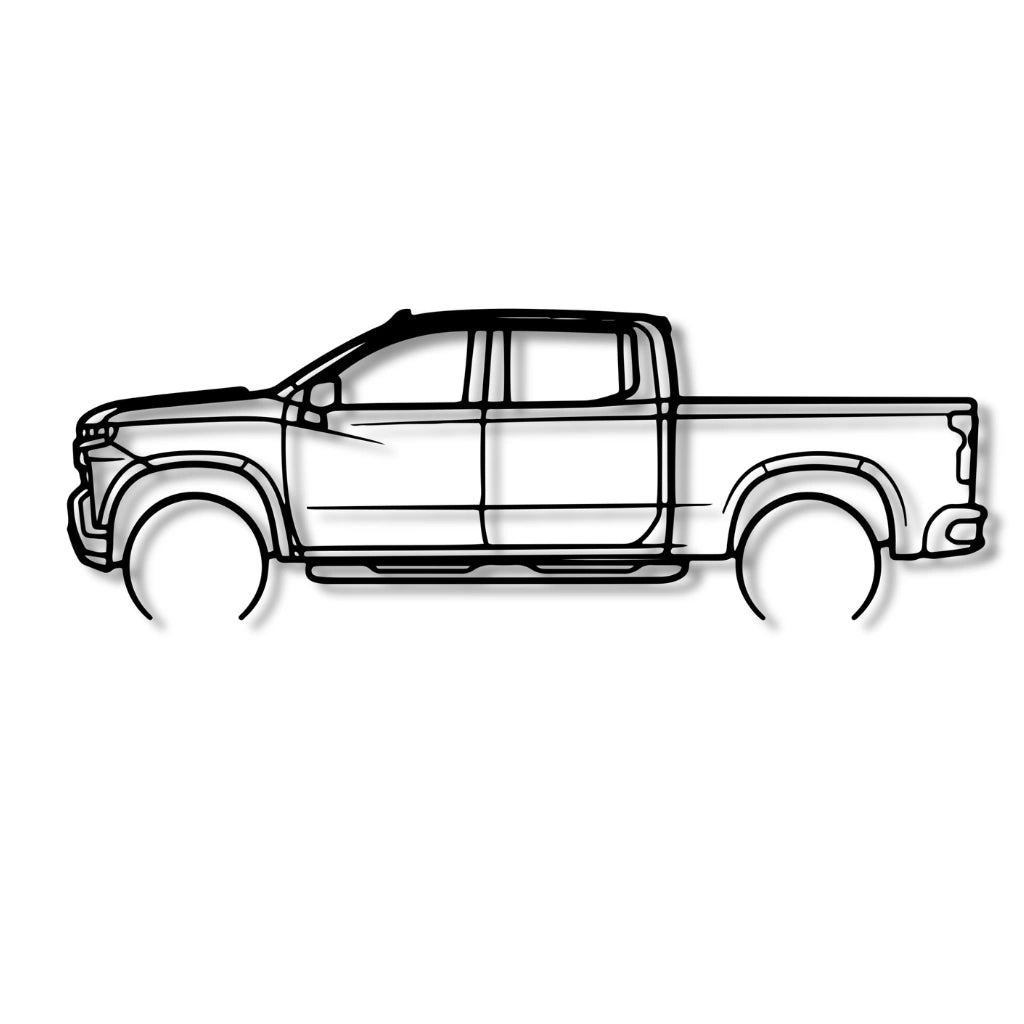 Decor metalic Chevrolet Silverado Trail Boss