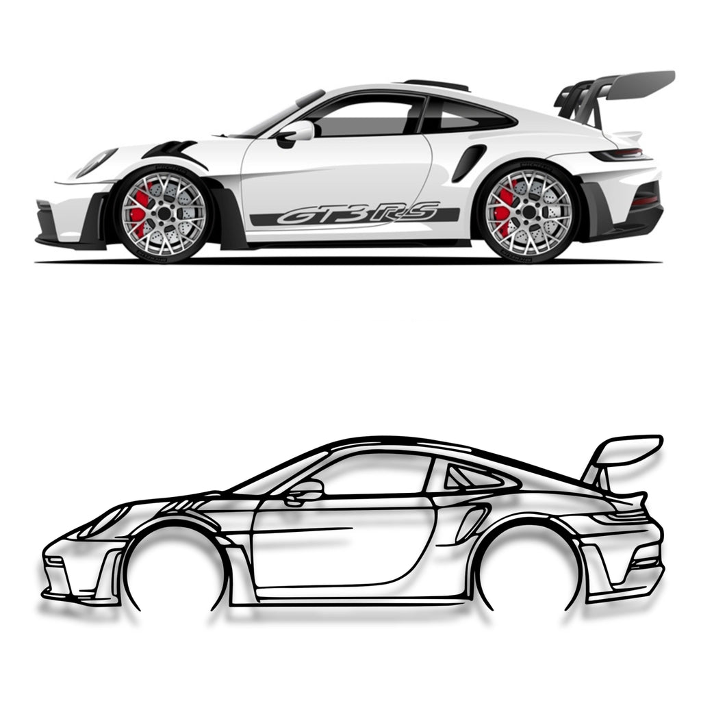 Decor metalic Porsche 911 GT3 RS