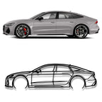 Decor metalic Audi RS7